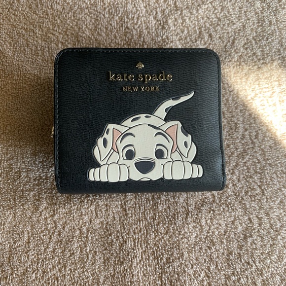 kate spade Handbags - NWT Kate Spade Novelty Disney 101  Dalmatians Small Zip Around Wallet